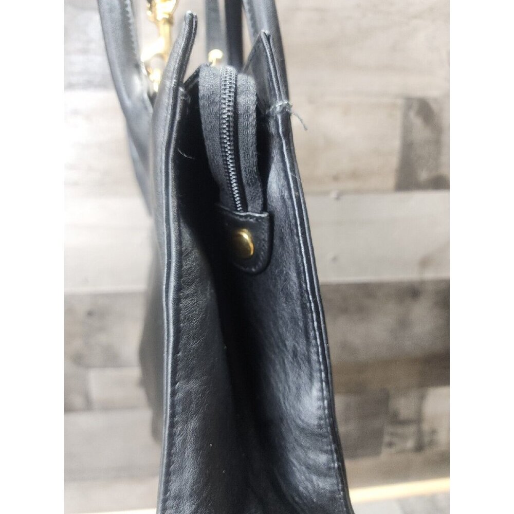 Giani Berini Basic Black Handbag With Crossbody S… - image 3